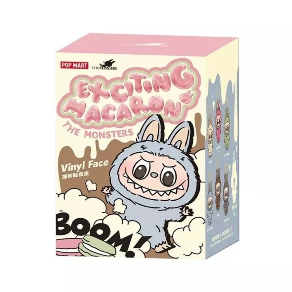 Exciting Macaron The Monsters Vinyl Figure - Pink/Light Blue